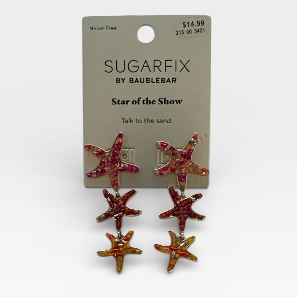 Sugarfix by Baublebar Starfish Dangle Pierced Earrings